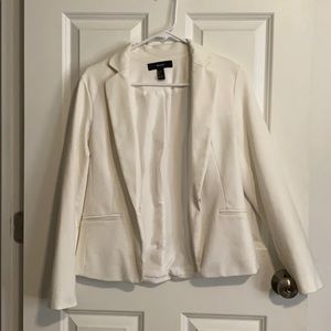 Forever 21 White blazer